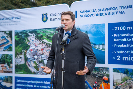 Namenu predali saniran transportni vodovod (4)